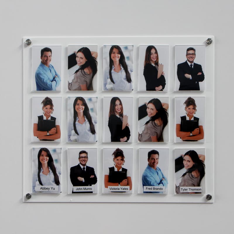 Staff Photo Boards